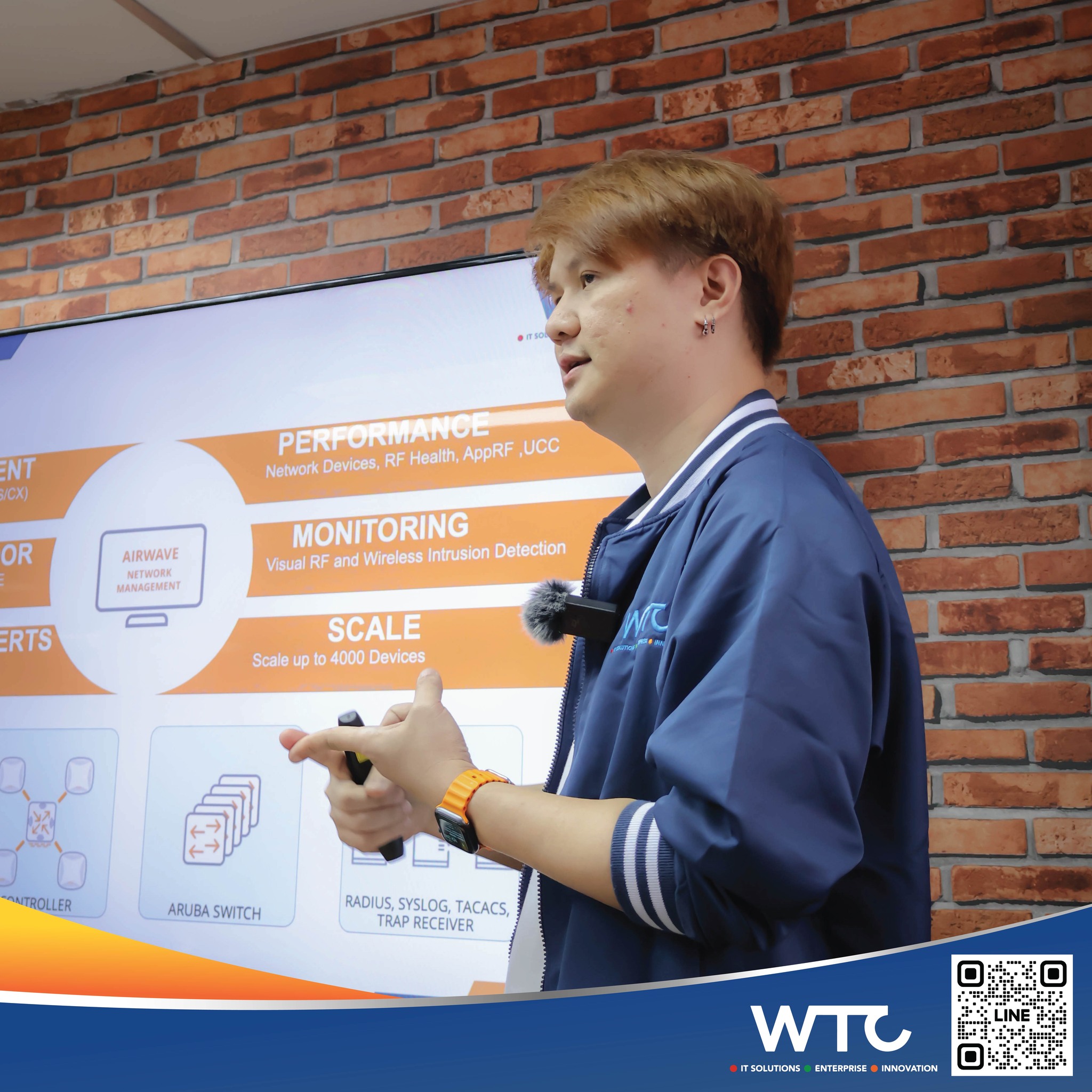 WTC Computer - 📷ประมวลภาพบรรยากาศการจัดอบรม “ ARUBA...
