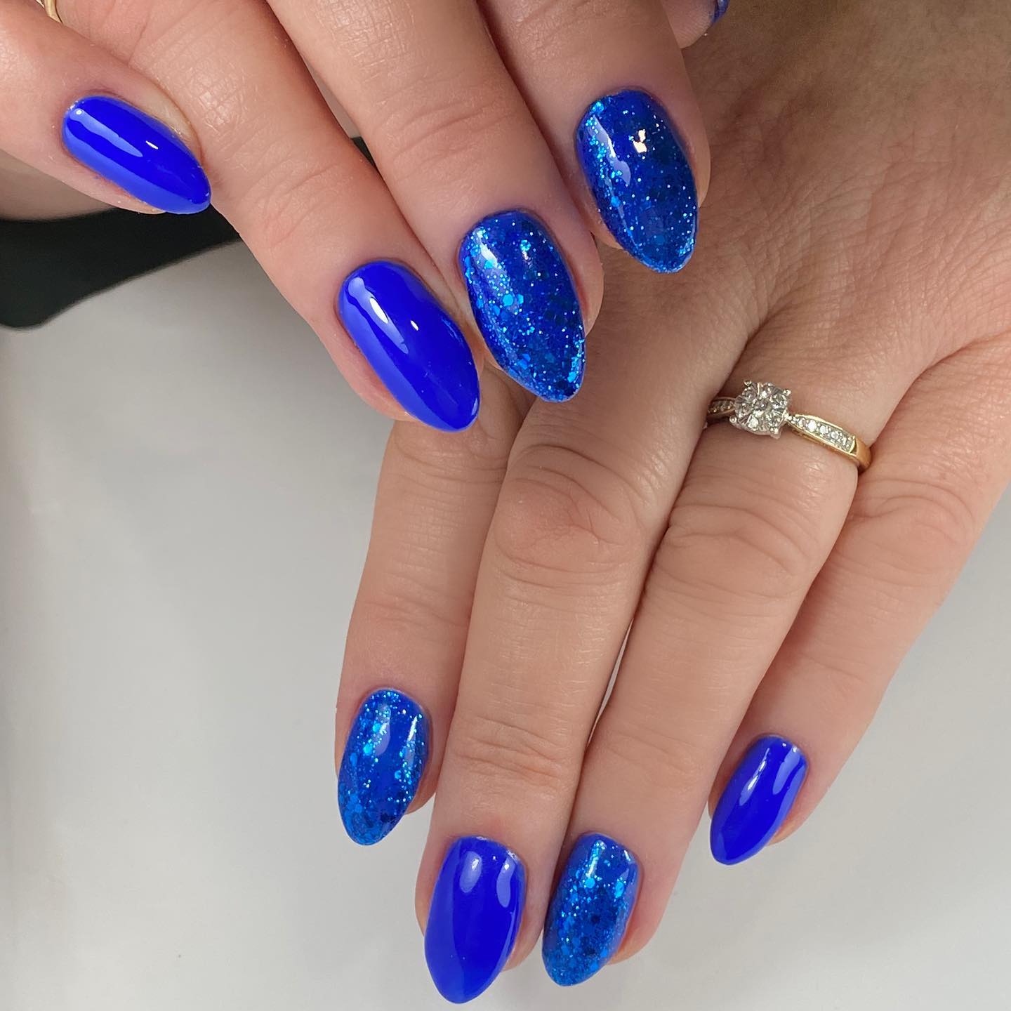 what color nails go with royal blue dress nail goes dress? CD-13900-Black Burgundy Cocktail Dresses | Train:Full Train (22-in)