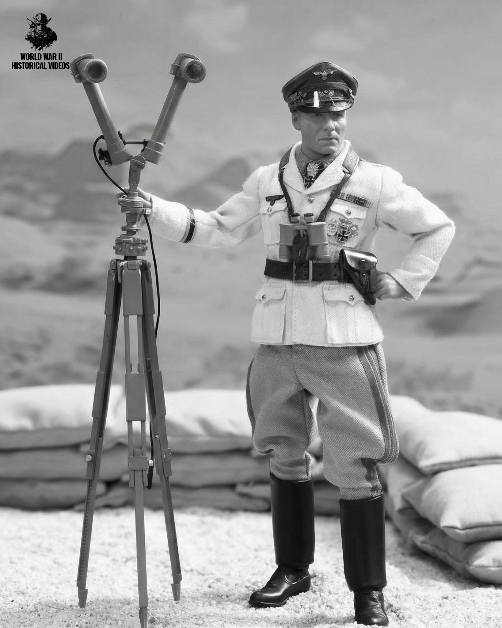WORLD - This detailed collectible figure portrays Field Marshal Erwin ...