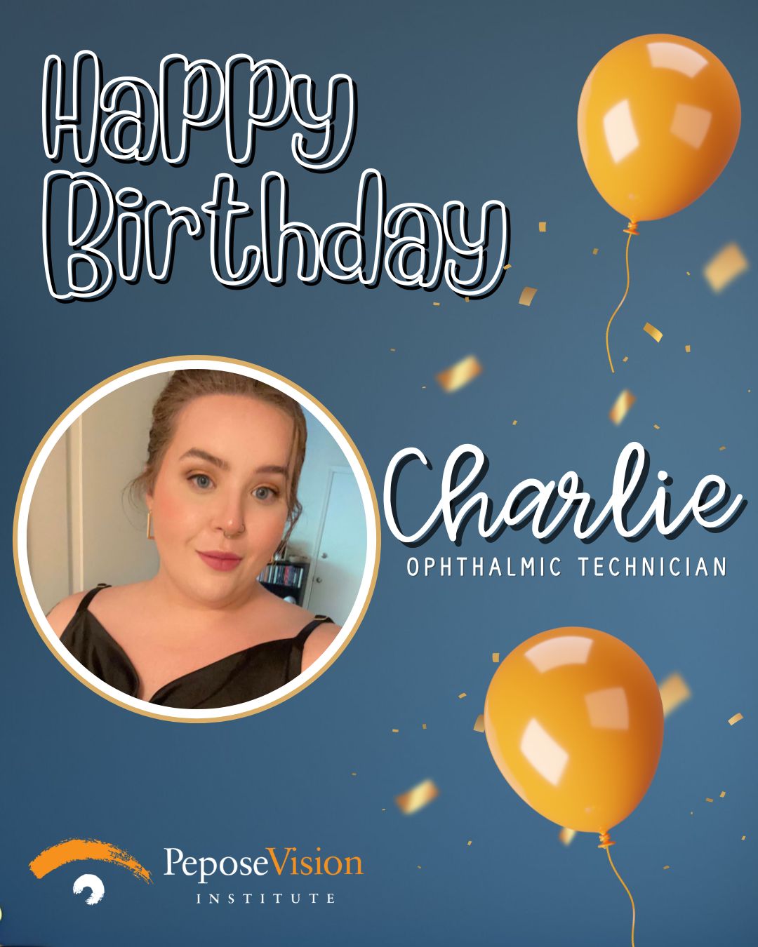 It’s Charlie’s birthday! 🎂 Our... - Pepose Vision Institute | Facebook