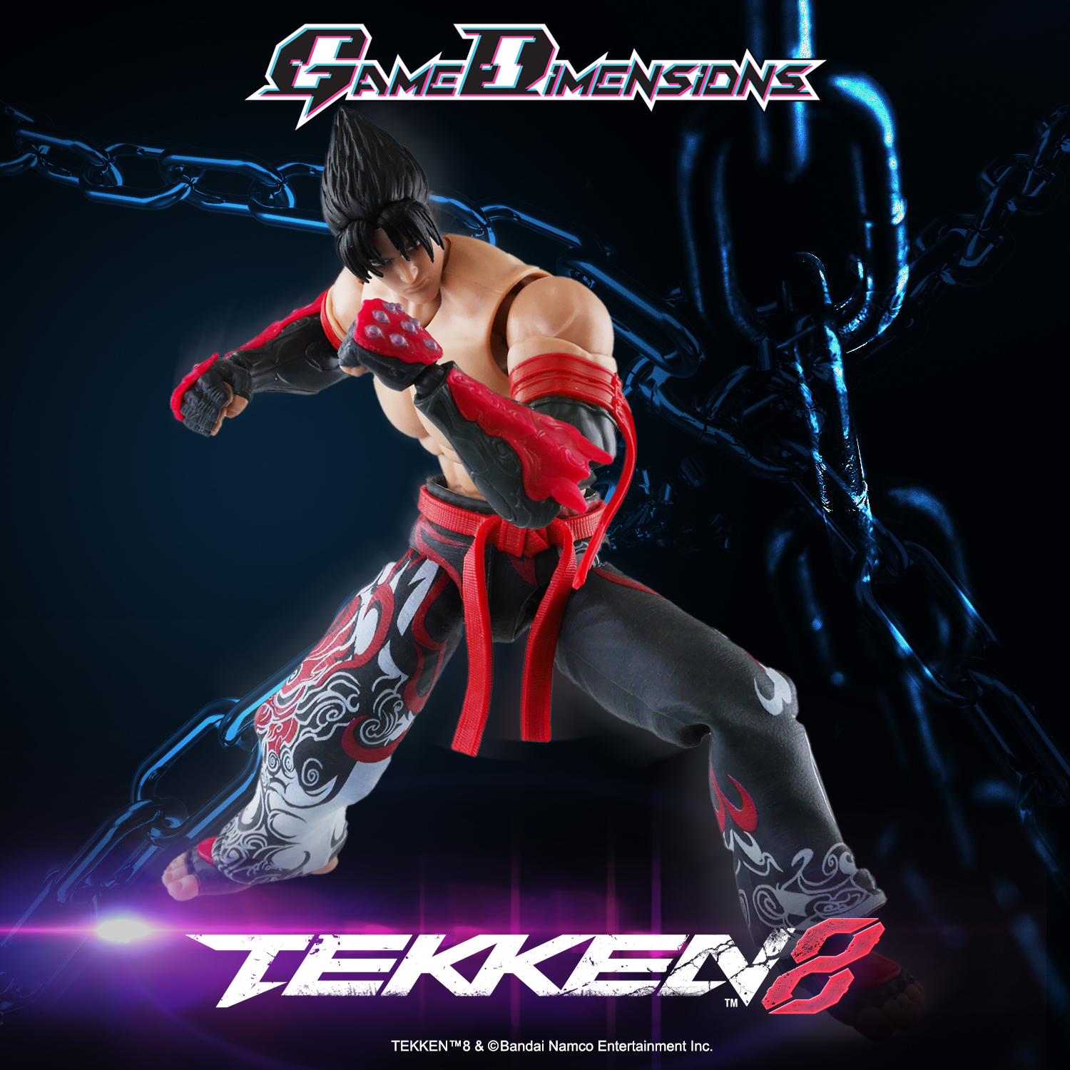 S.H.Figuarts JIN KAZAMA One of the main characters of the Tekken 