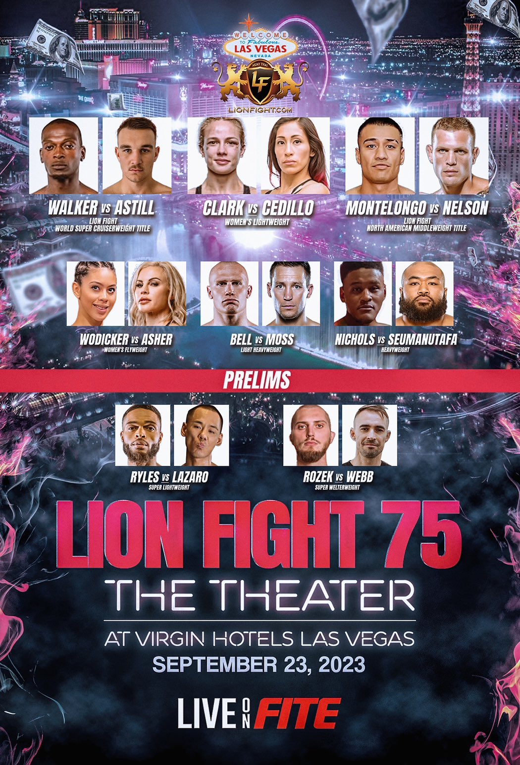 FITE - 👀 Who will SHAKE UP the world of #MuayThai? #LionFight75 streams ...