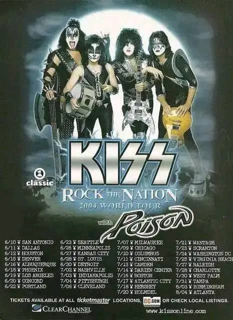 Today In KISStory 7/4/2004, A crowd of 11,703 celebrate the 4th