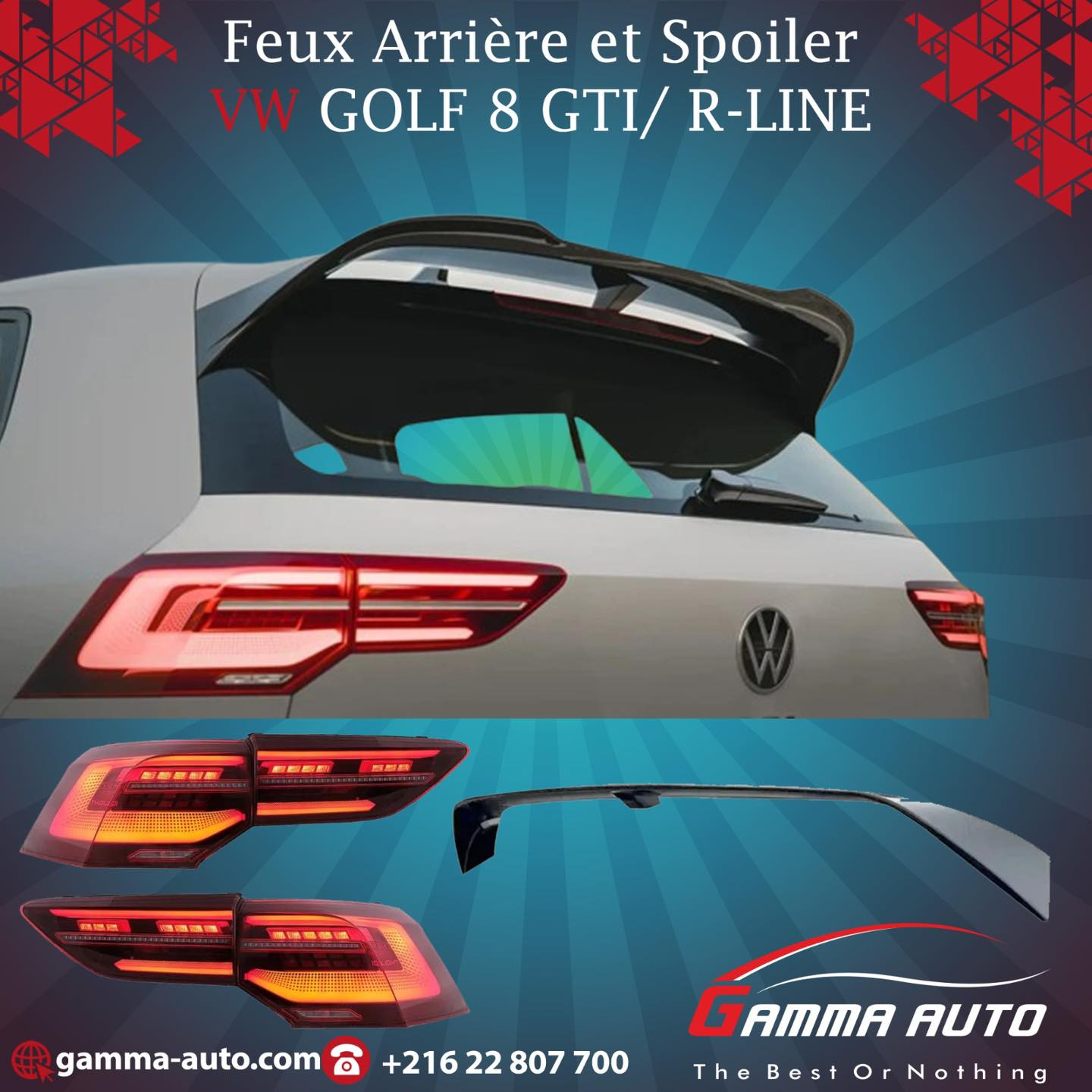 Gamma - 🔥 Donnez un look GTI / R-Line à votre Golf 8 ! 💡 Découvrez nos ...