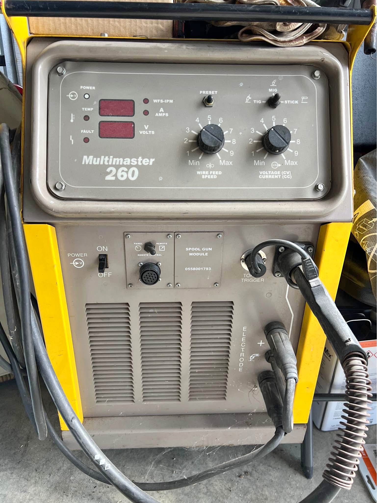 ESAB MULTIMASTER 260- mig, rig and stick welder all in one - Welding ...