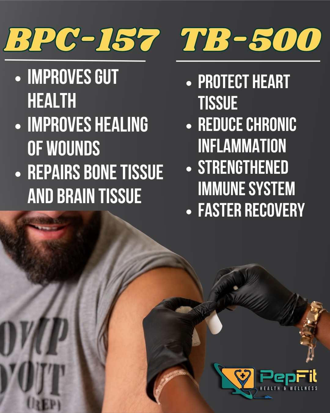 bpc 157 heal heart This is one of those peptide combinations that gets talked about a lot… and for good reason 👇 BPC-157 + TB-500 are commonly used together to support tissue repair, recovery, and inflammation Buy Vitamin B12 Injection бодибилдинг Buy More and Save:3 Box Deal $149.00