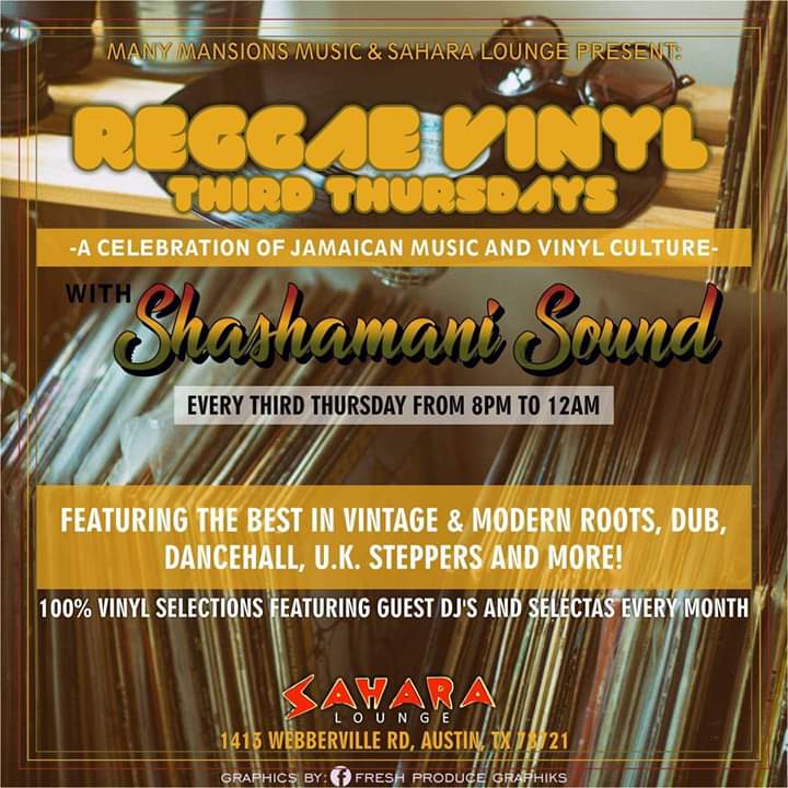 Reggae Vinyl Third Thursdays