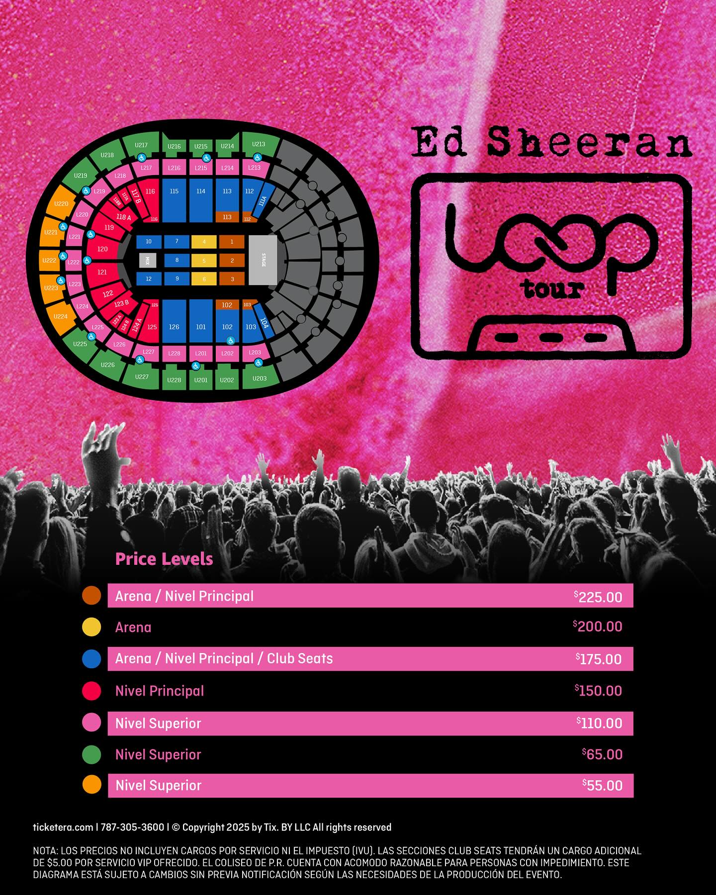 ¡ ED SHEERAN en concierto!... - Move Concerts Puerto Rico | Facebook