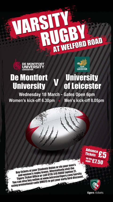 DMU Rugby - Home