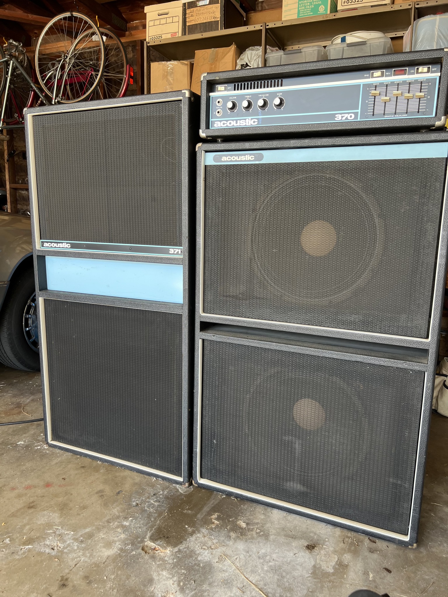 my Acoustic 220 cab 406 killer