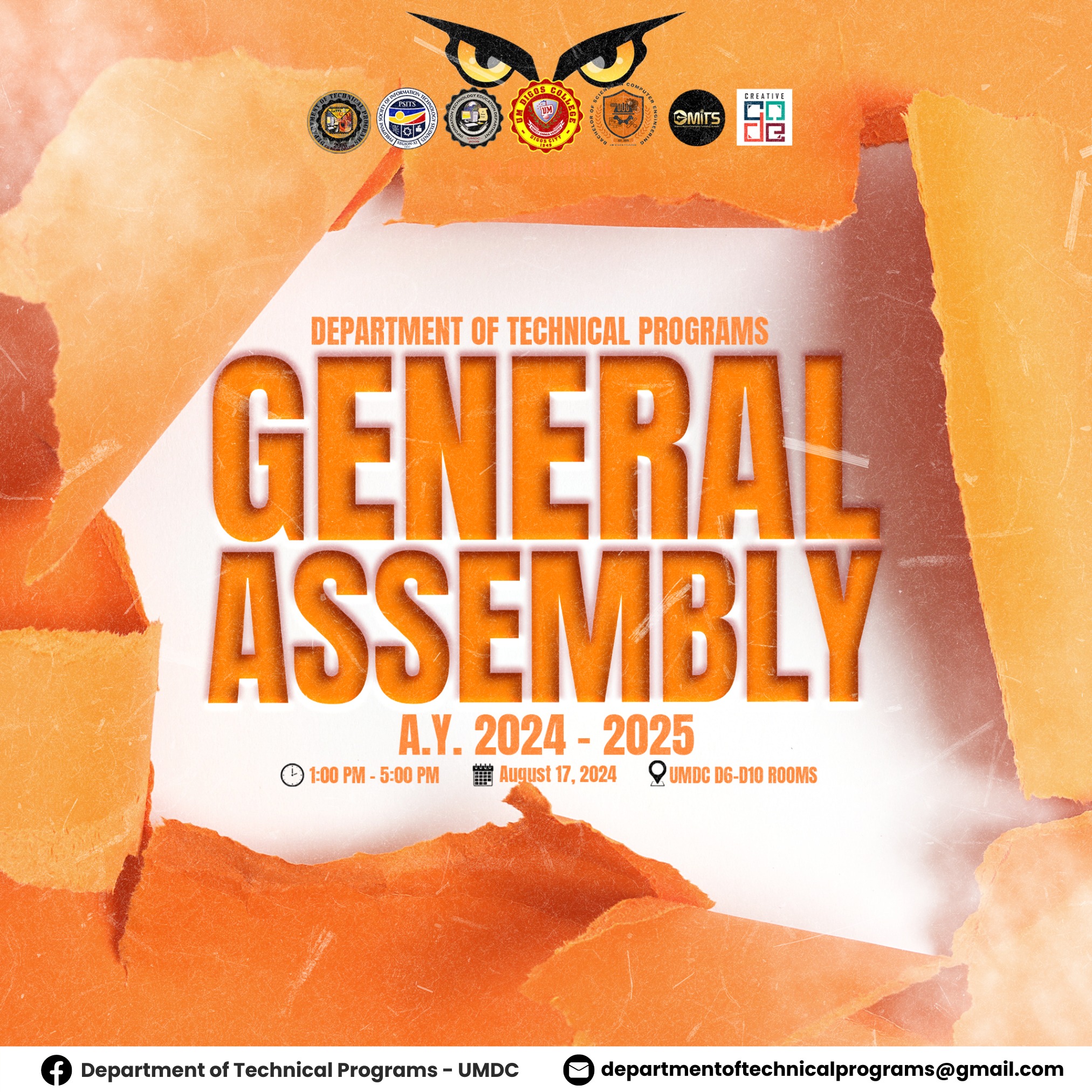 𝐇𝐞𝐚𝐝𝐬 𝐔𝐩, 𝐍𝐢𝐠𝐡𝐭... - Department of Technical Programs - UMDC