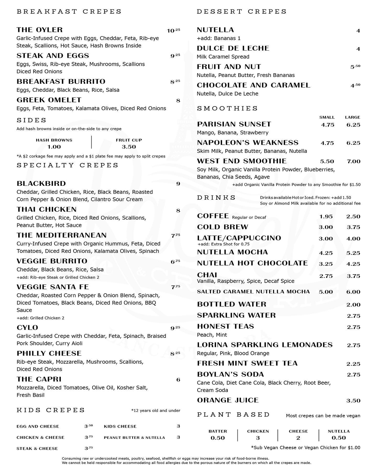 Rachel's Cafe & Creperie added... - Rachel's Cafe & Creperie