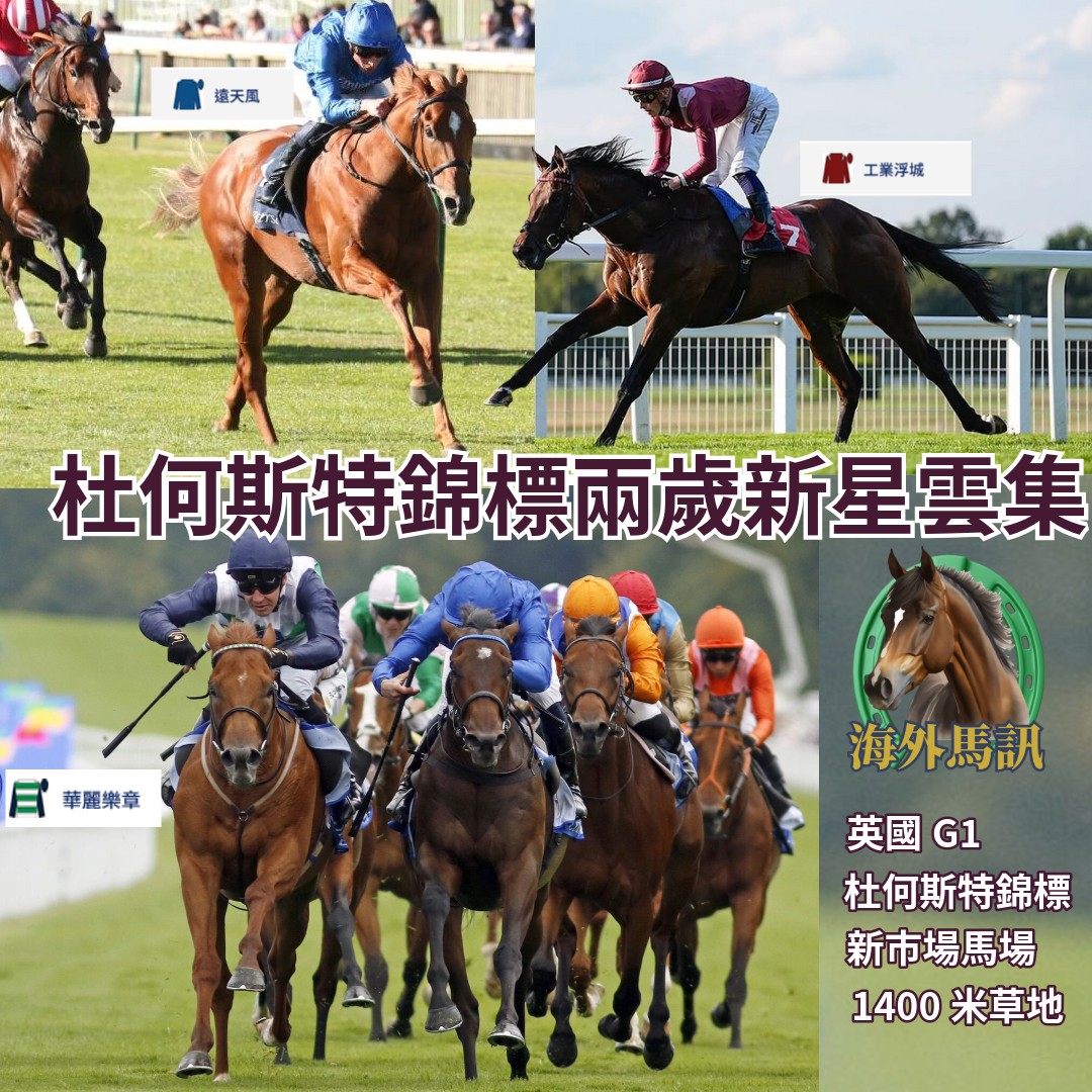 大公副刊 - 【杜何斯特錦標兩歲新星雲集】 英國新市場馬場周六（10月11日）將舉行五場全球匯合彩池賽事，包括當中的焦點賽事杜何斯特錦標 ...