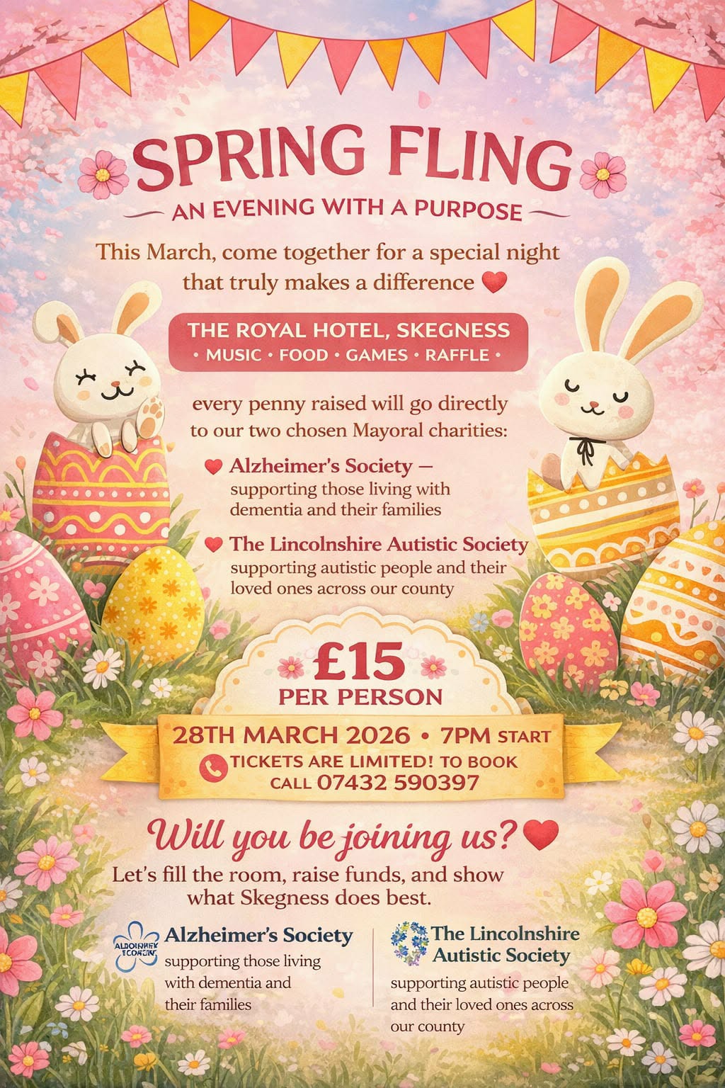 🌸 SPRING FLING – A NIGHT THAT MAKES A DIFFERENCE 🌸