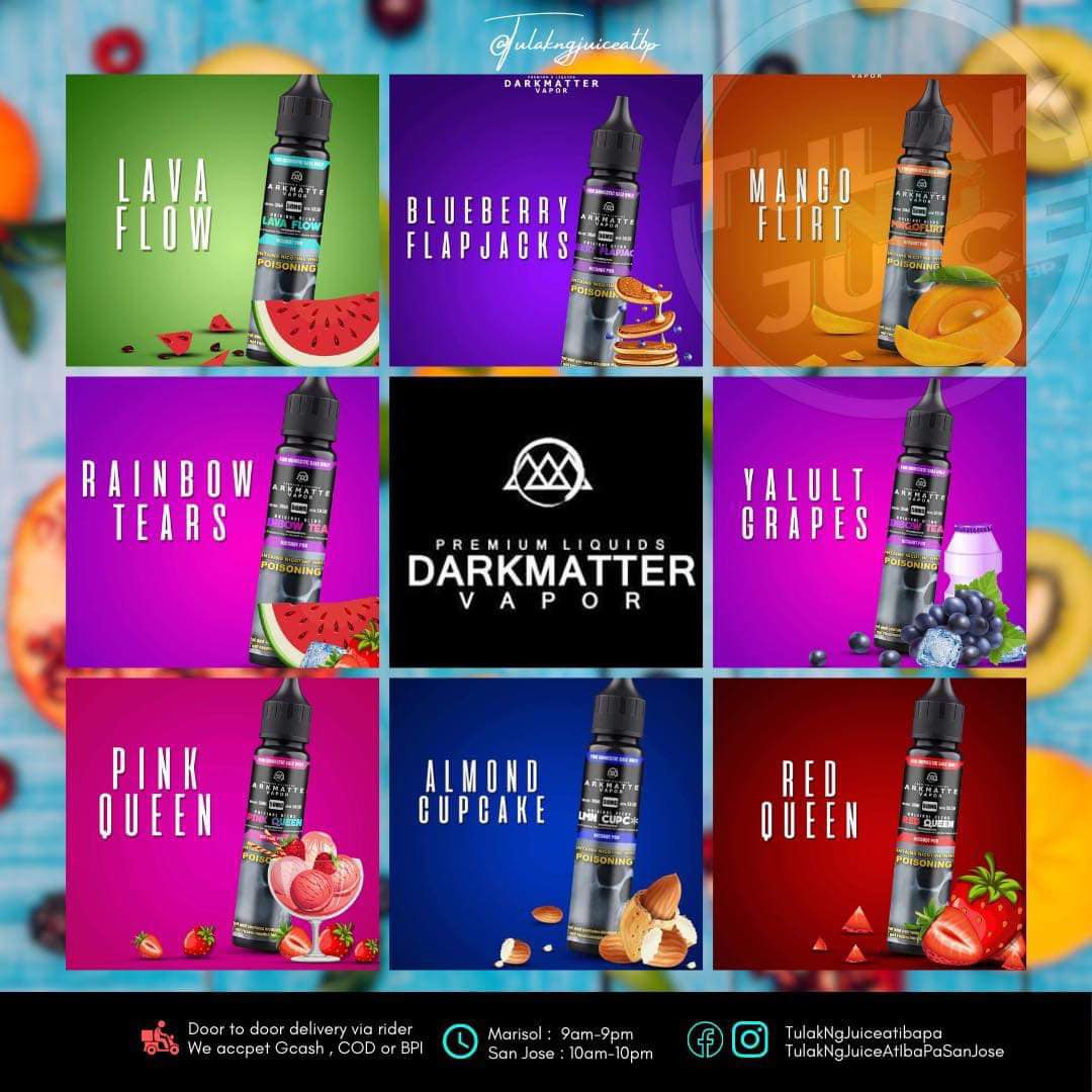 dark vape juice Matter Vapor Salts and Hybrid are now available 🔥 Resistance:1.0 Ohm (Corex 3.0) Muha Meds Blue Razz vuse-go
