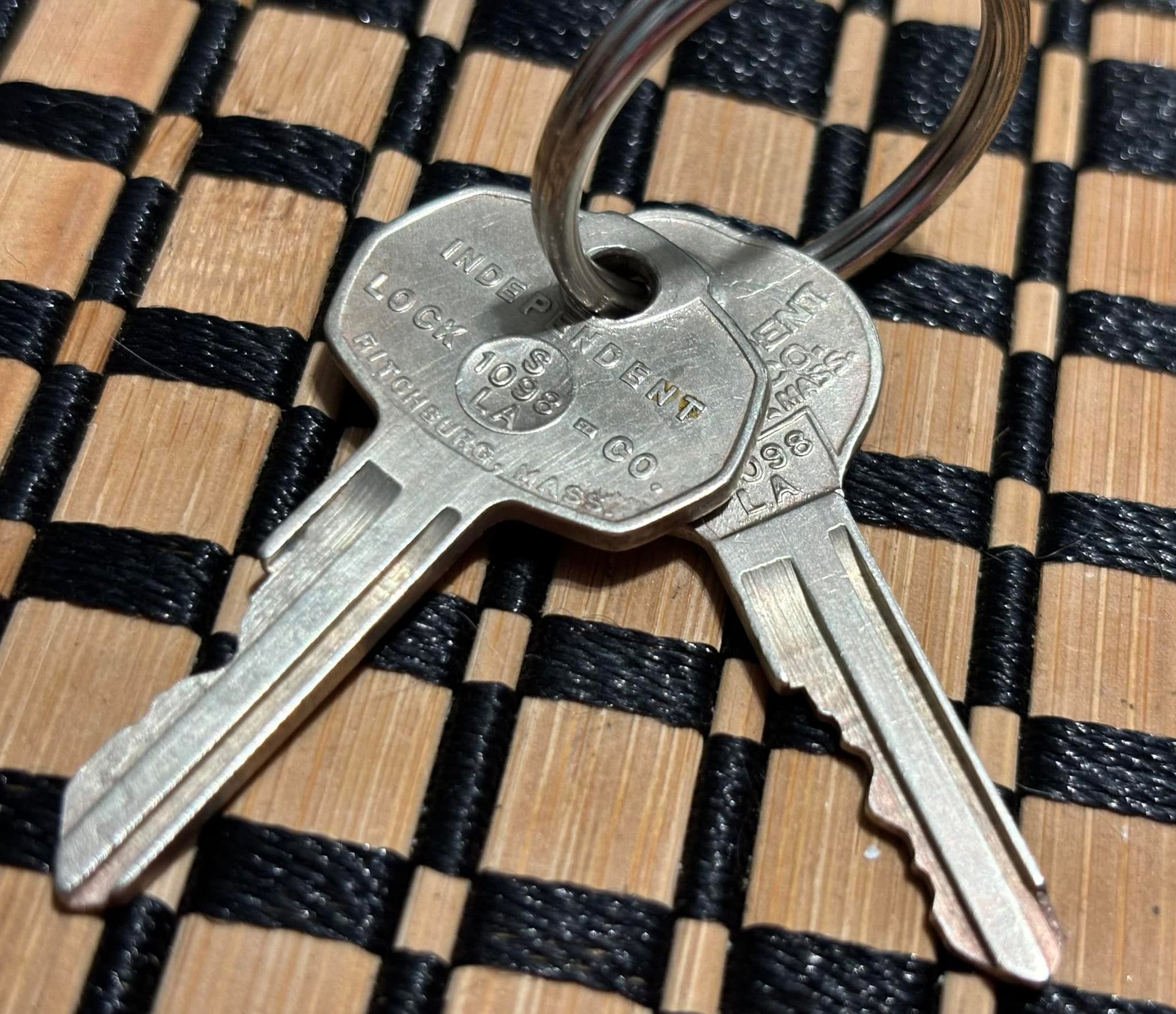 Rare 1938 Ilco lock company key