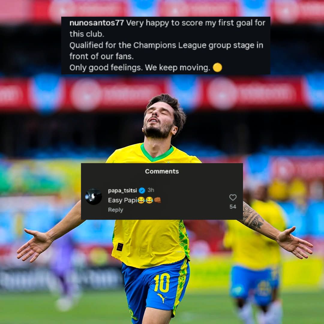Viva Sundowns - Grant Kekana response under Nuno Santos'... | Facebook