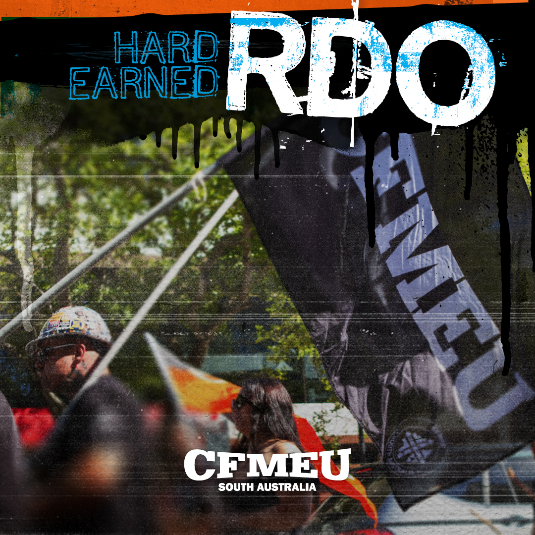 CFMEU - We hope our members are enjoying their extra long #RDO weekend ...