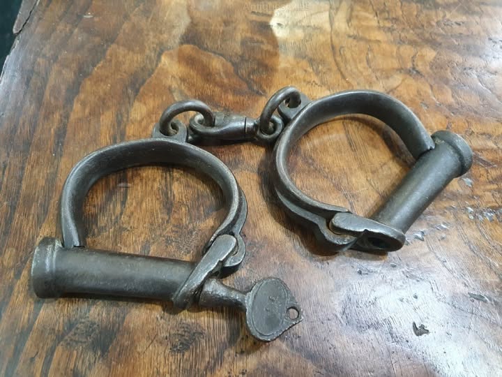 Handcuffed (I haven't read the below over, so there may well be a few ...