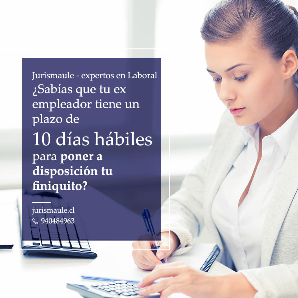 Jurismaule - 📌¿Sabías que tu empleador tiene un plazo de... | Facebook