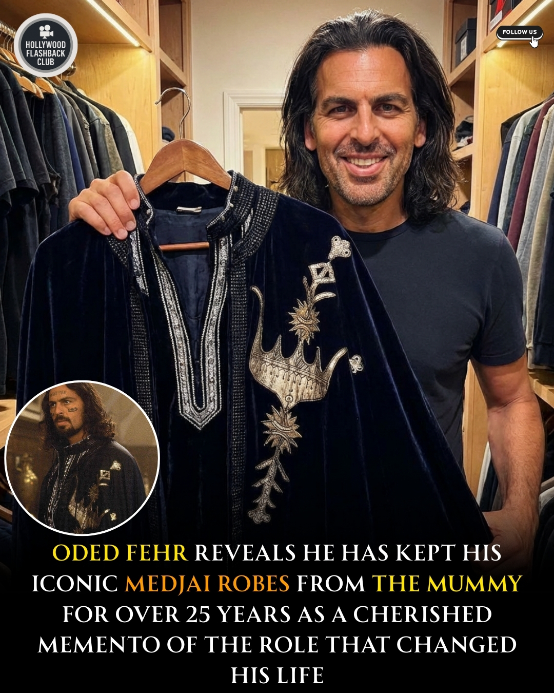 Hollywood - When Oded Fehr stepped onto the set of The Mummy in the ...