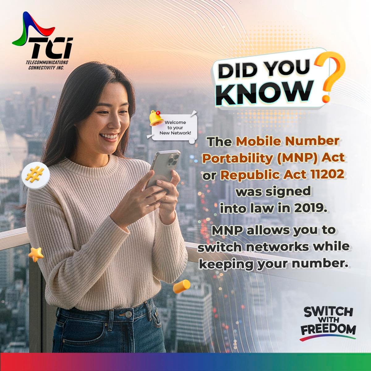 Happy 4th MNP... - Telecommunications Connectivity Inc. | Facebook