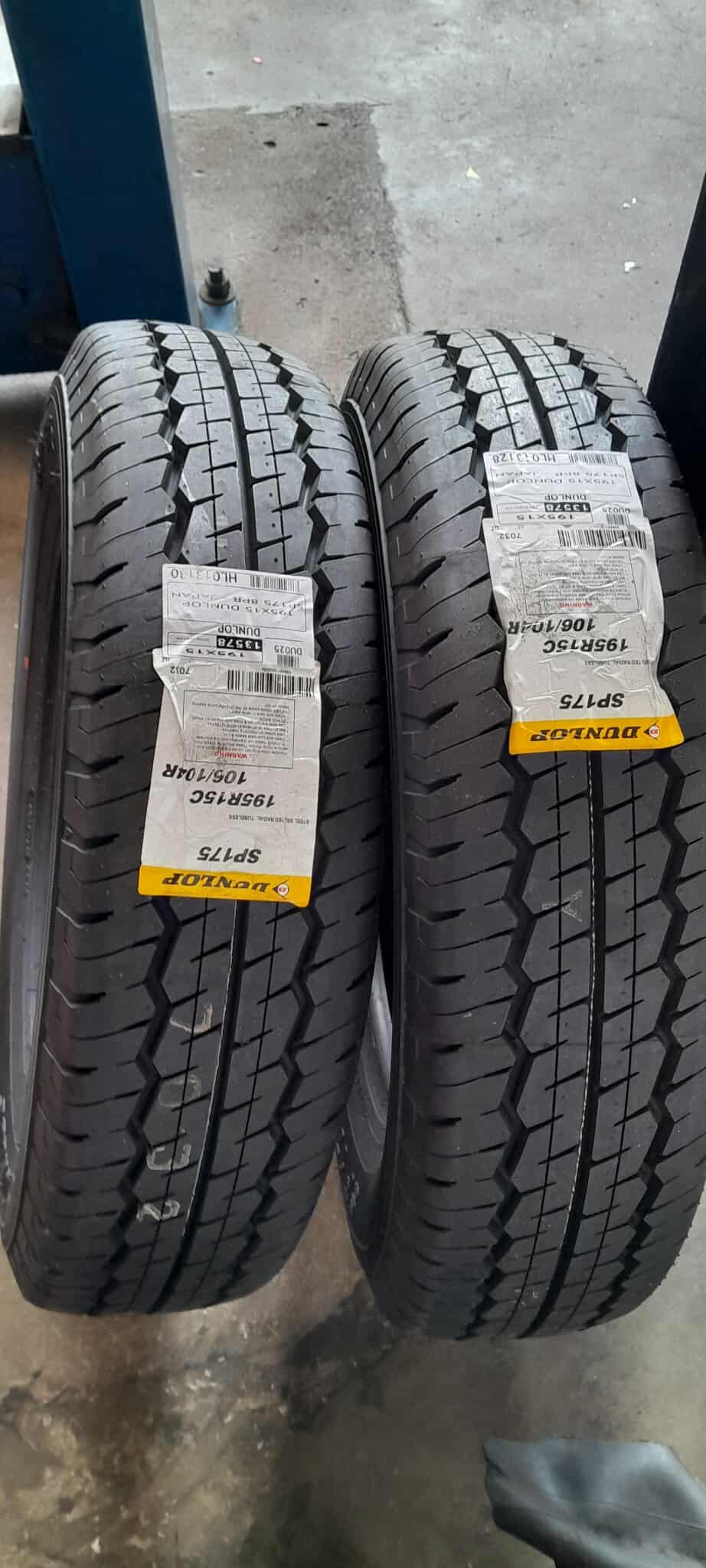 195R15 8PR SP175 DUNLOP TYRE JAPAN (Please like, Follow us and 