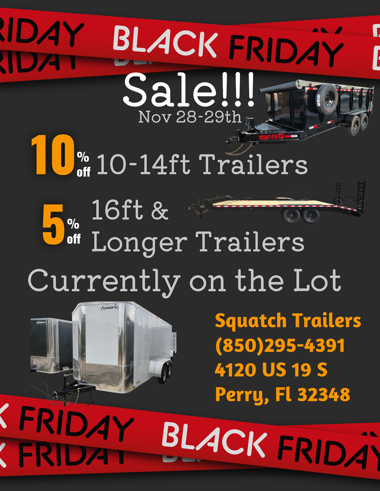 Squatch Trailers | Perry FL