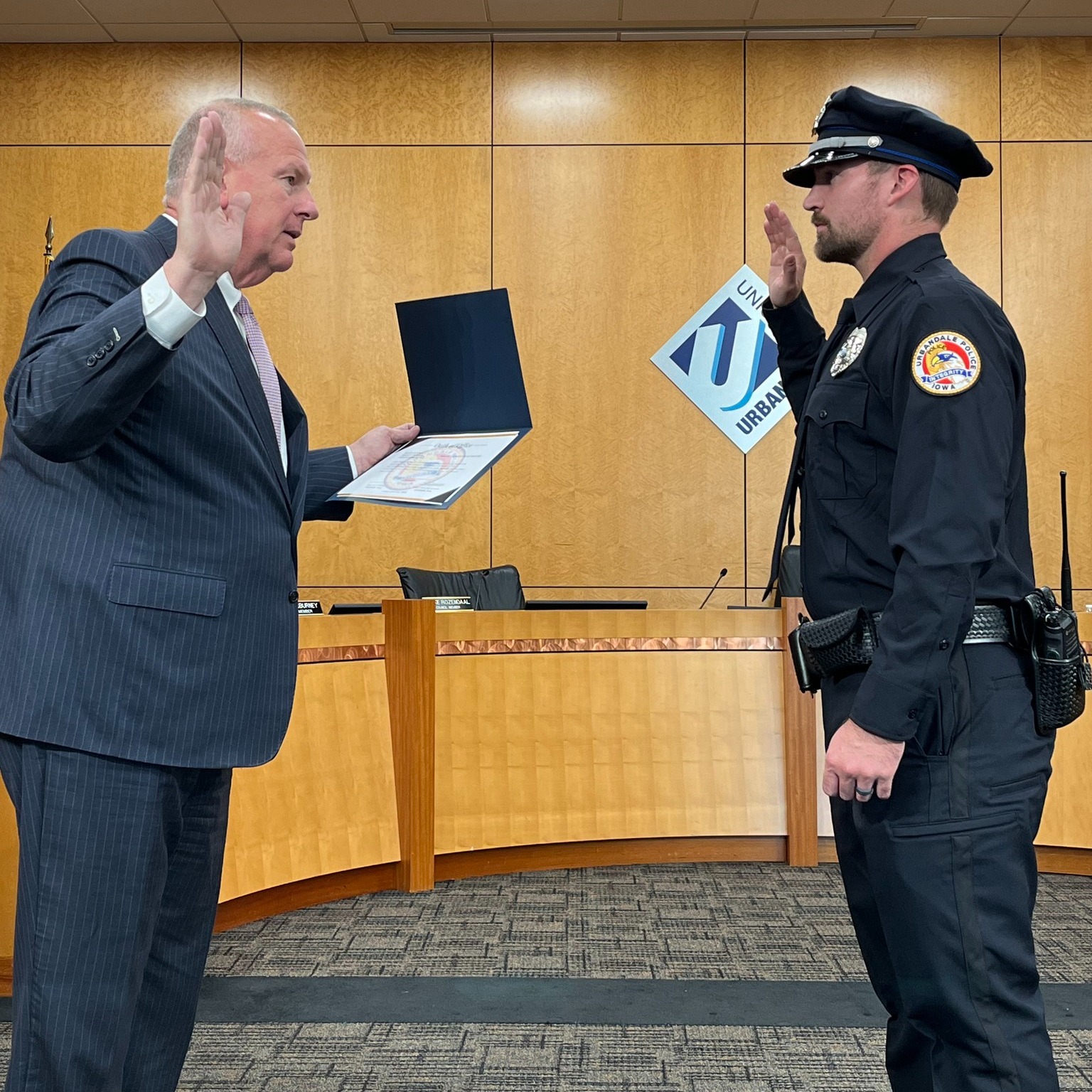 Police Officer Ryan Mincks... - Urbandale Police Department