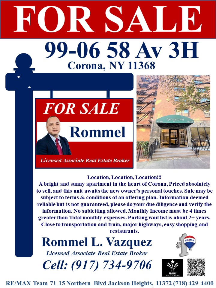 Rommel Vazquez - License Associate Real Estate Broker | Jackson Heights NY