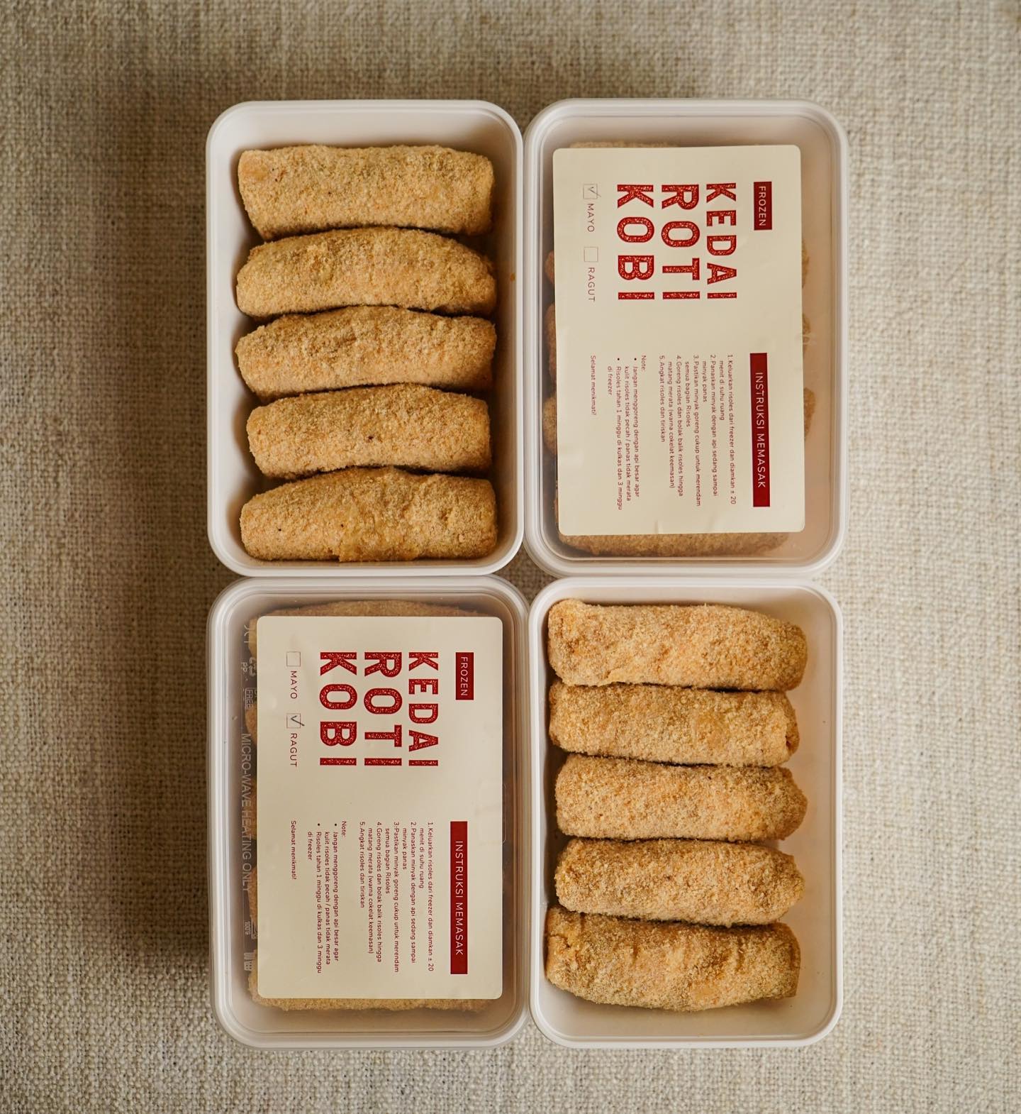 Roti Kobi - Risol Kobi dengan kemasan Frozen tersedia di...