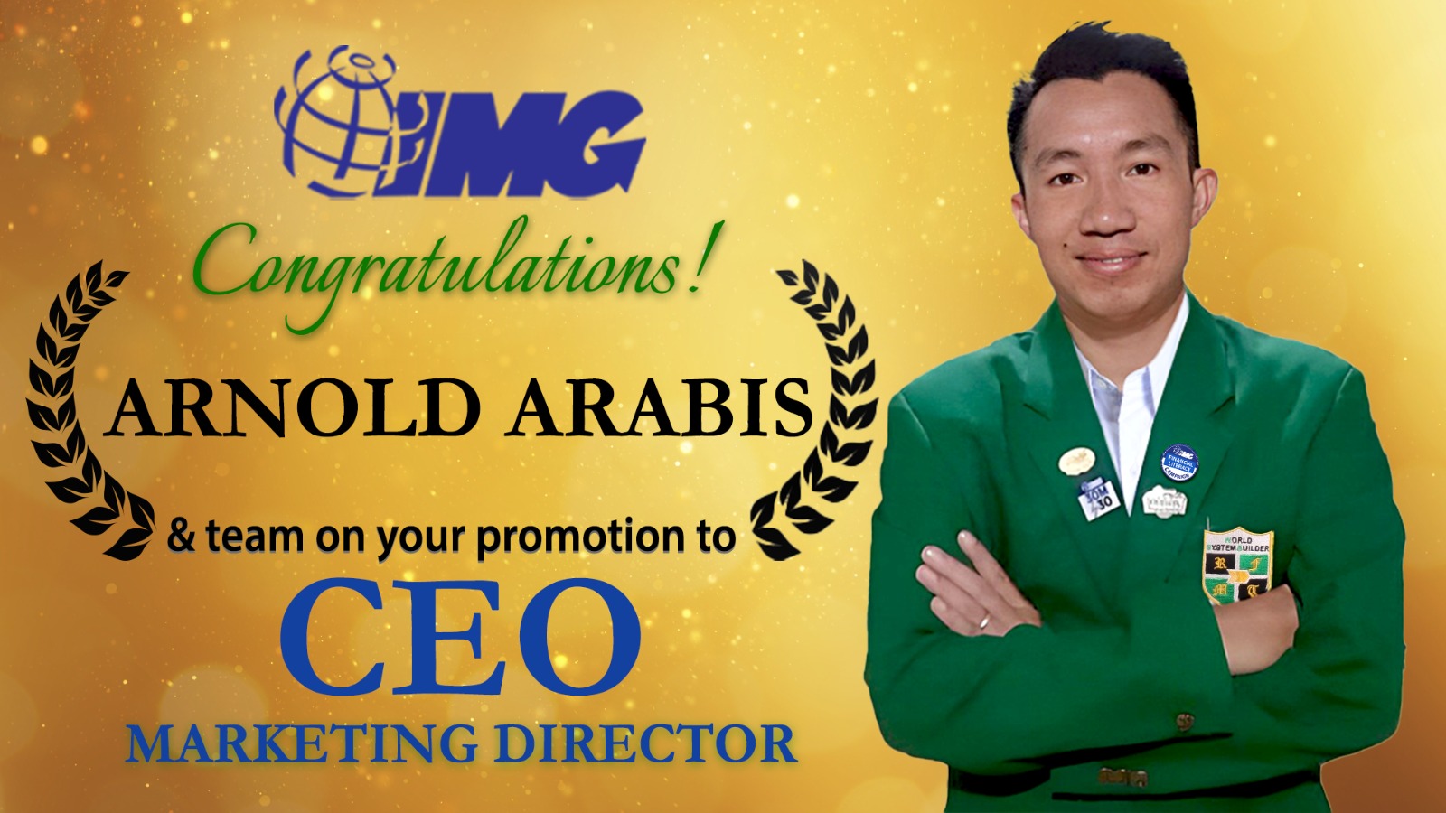 International - With much pride, we are happy to announce the CEO ...