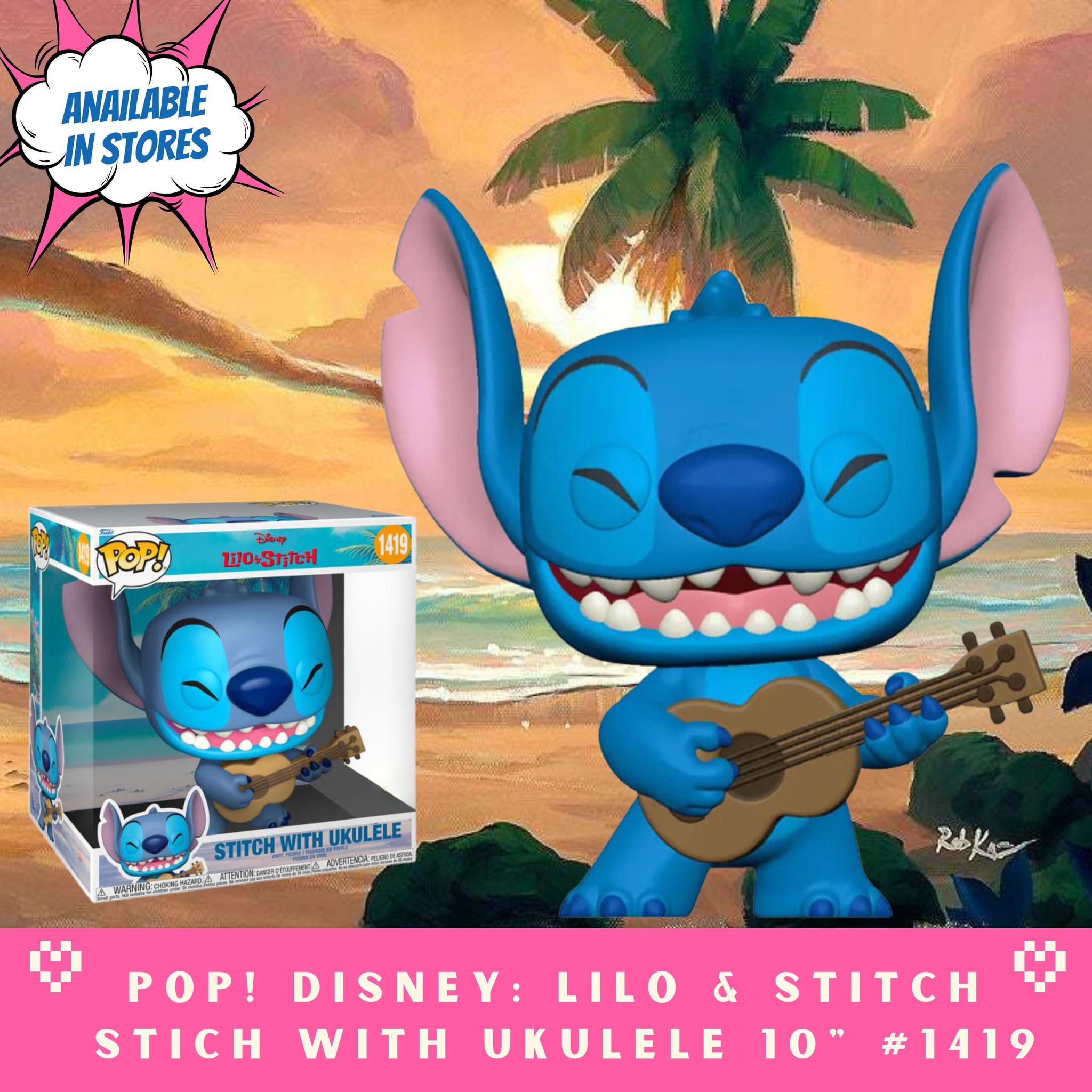 POW - Available in Stores? POP! Disney: Lilo & Stitch - Stich 