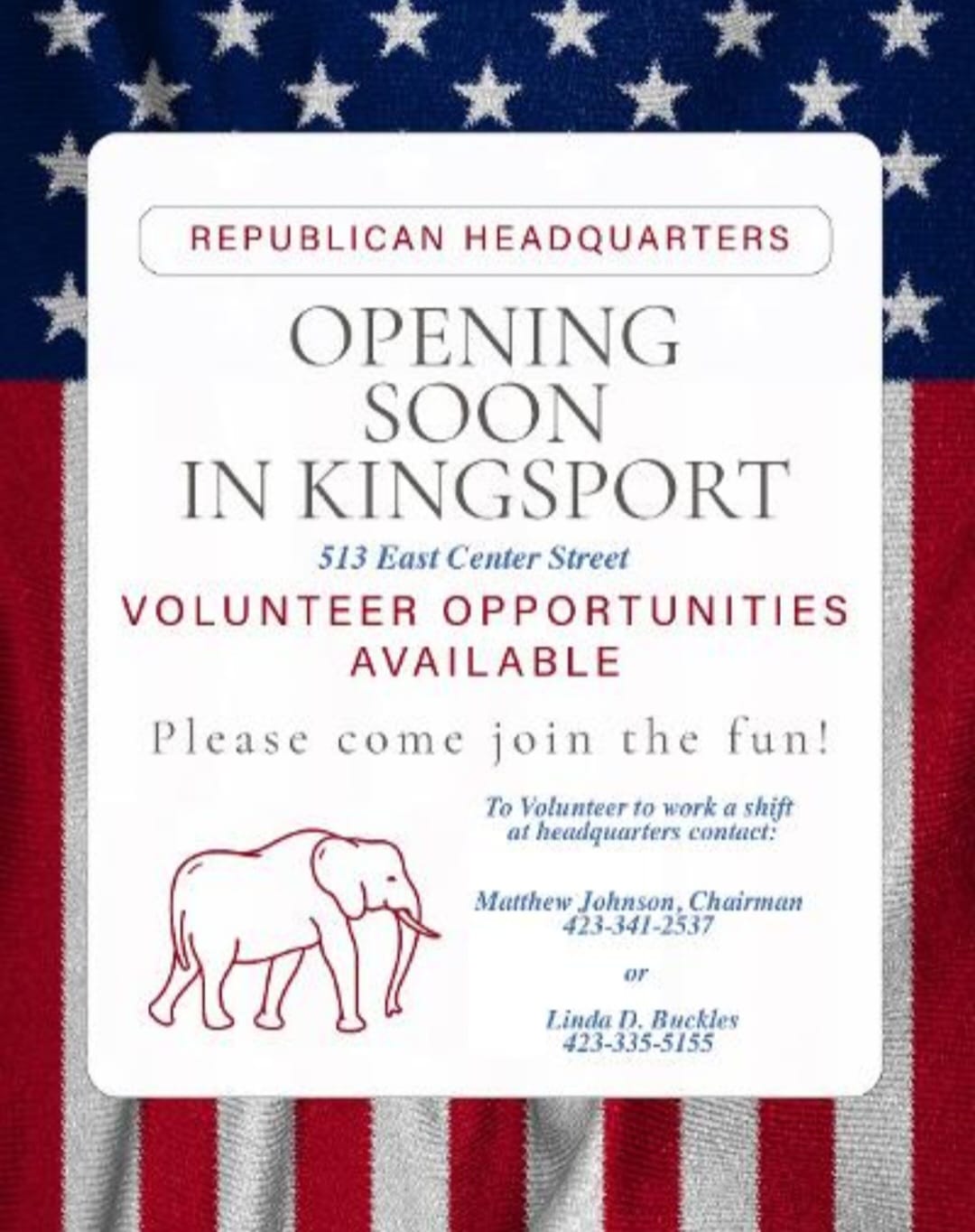 Our headquarters is... - Sullivan County Republican Party | Facebook