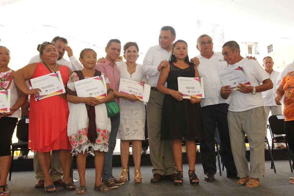 SEDATU - En su visita al estado de #Yucatán, Rosario...