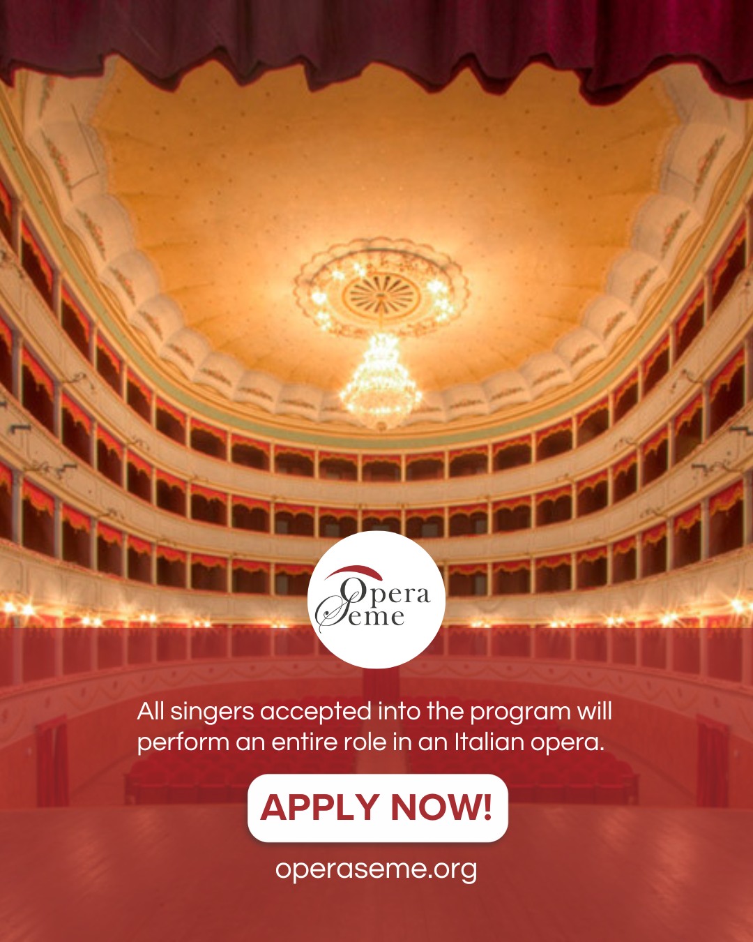 Opera Seme - Applications for Opera Seme 2026 are now... | Facebook