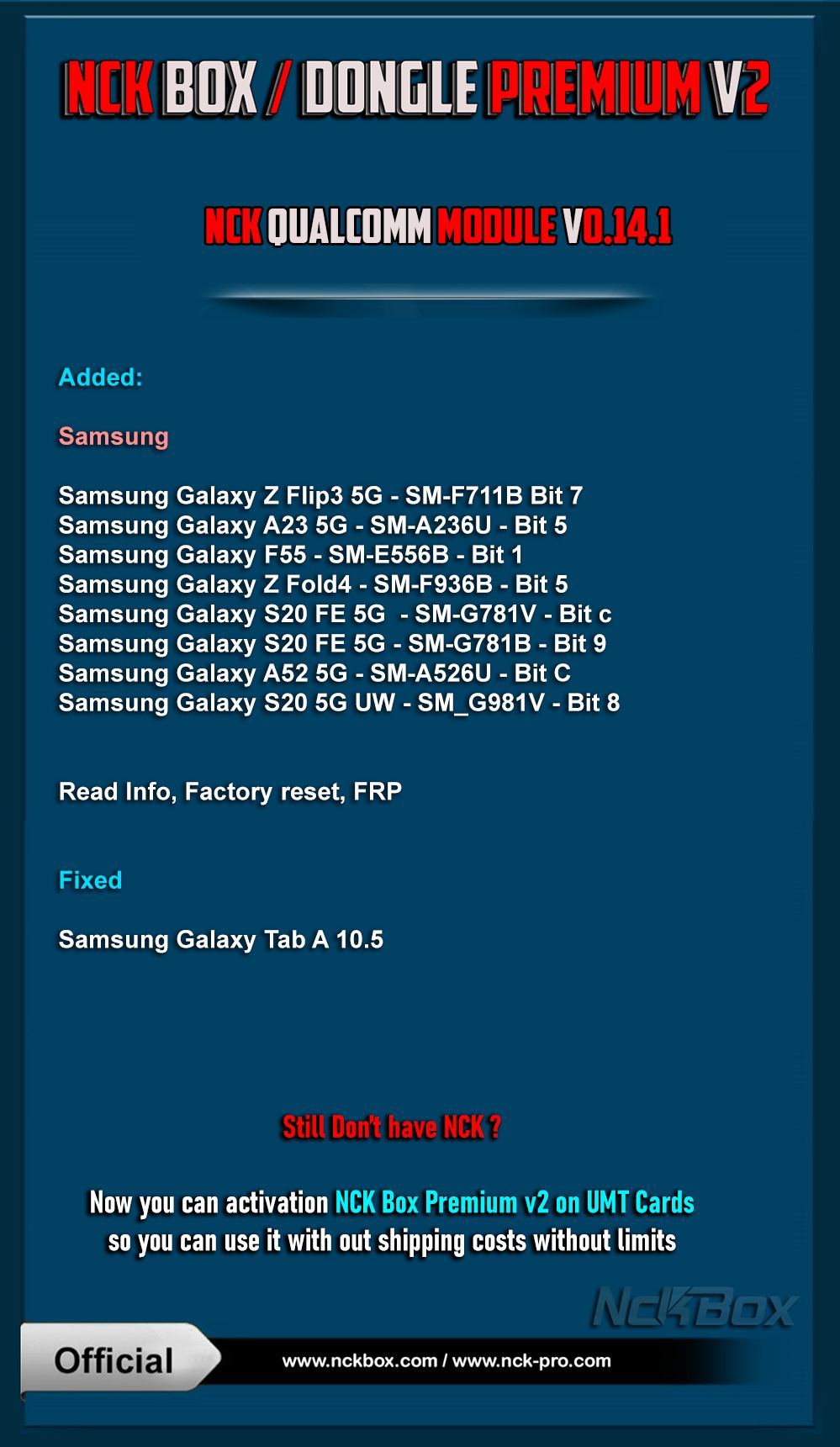 🔥NCK Box Premium v2 / NCK... - Gem-Flash - GSM Mobile Forums | Facebook