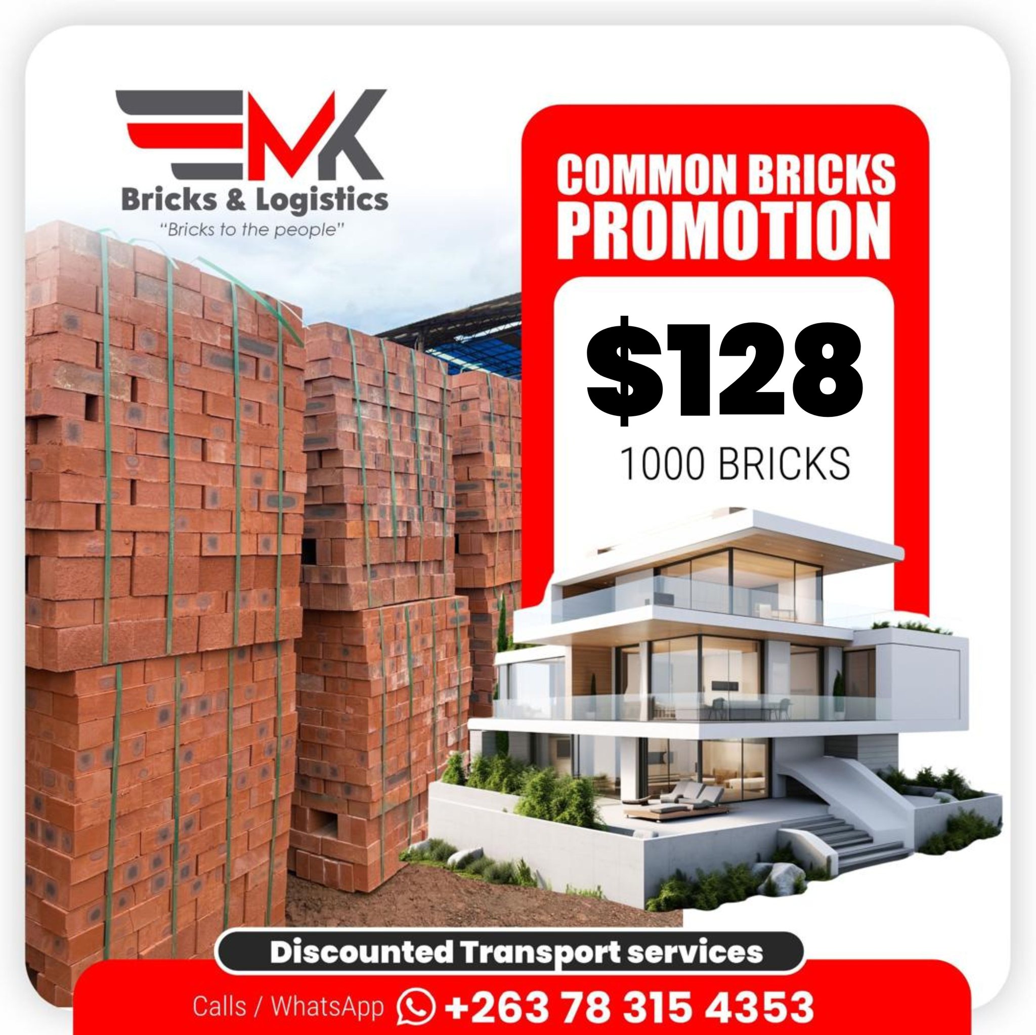 🔥 Common Bricks Promotion: Now... - MK Bricks and Logistics | Facebook