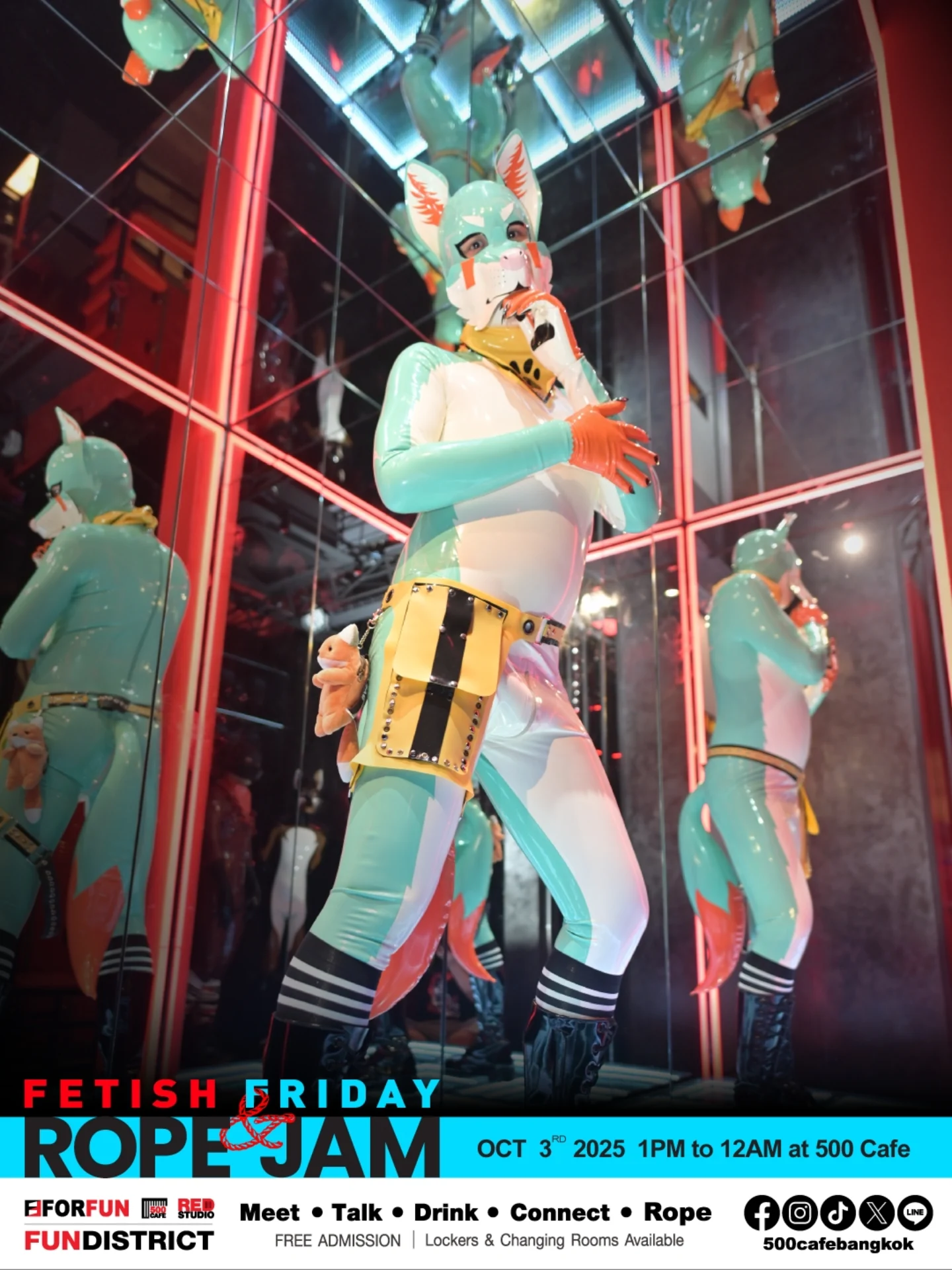 500 - Welcome to FETISH FRIDAY & Rope Jam🪢 🗓️ Oct 3, 2025 1pm-12am at ...