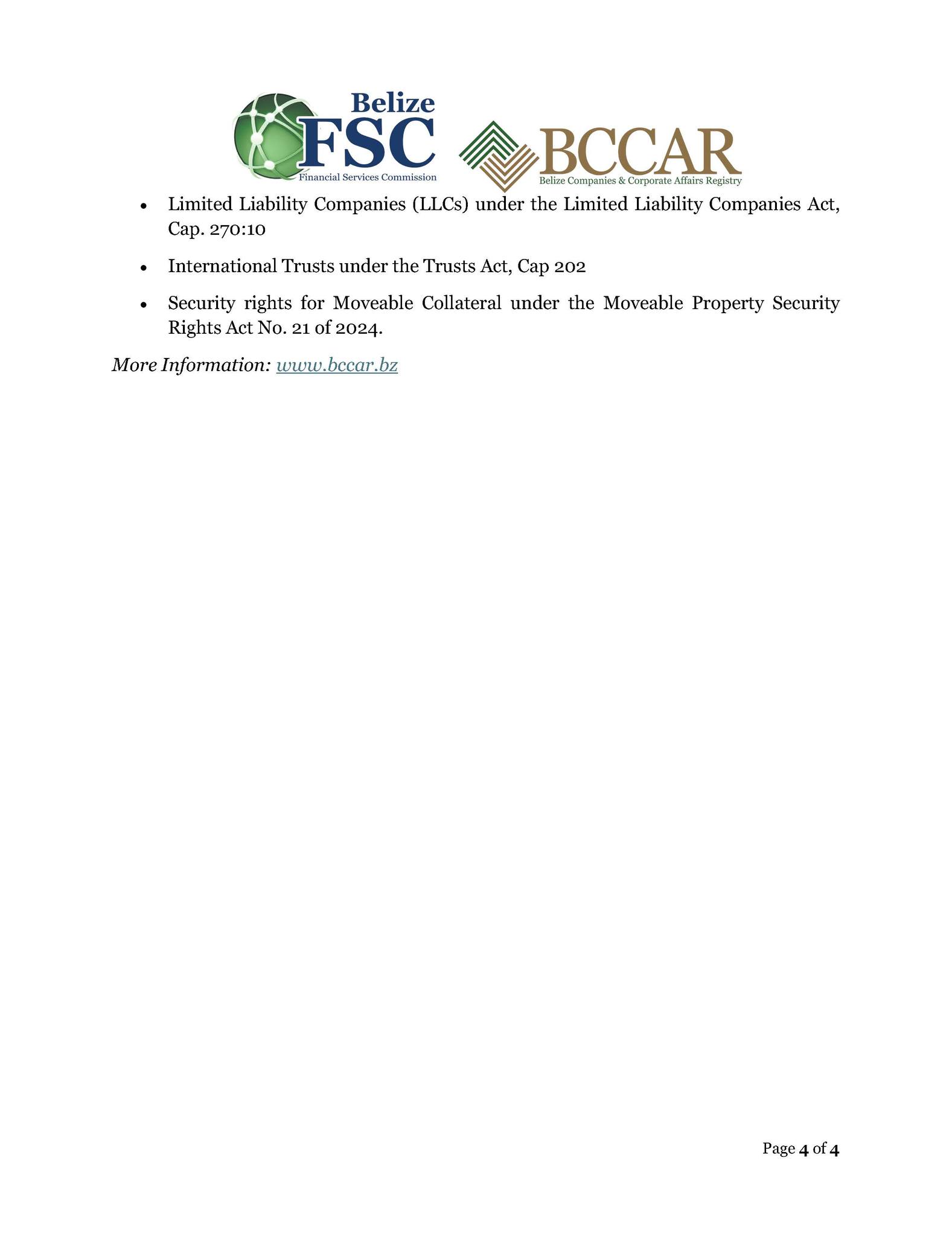 Belize... - Belize Companies & Corporate Affairs Registry