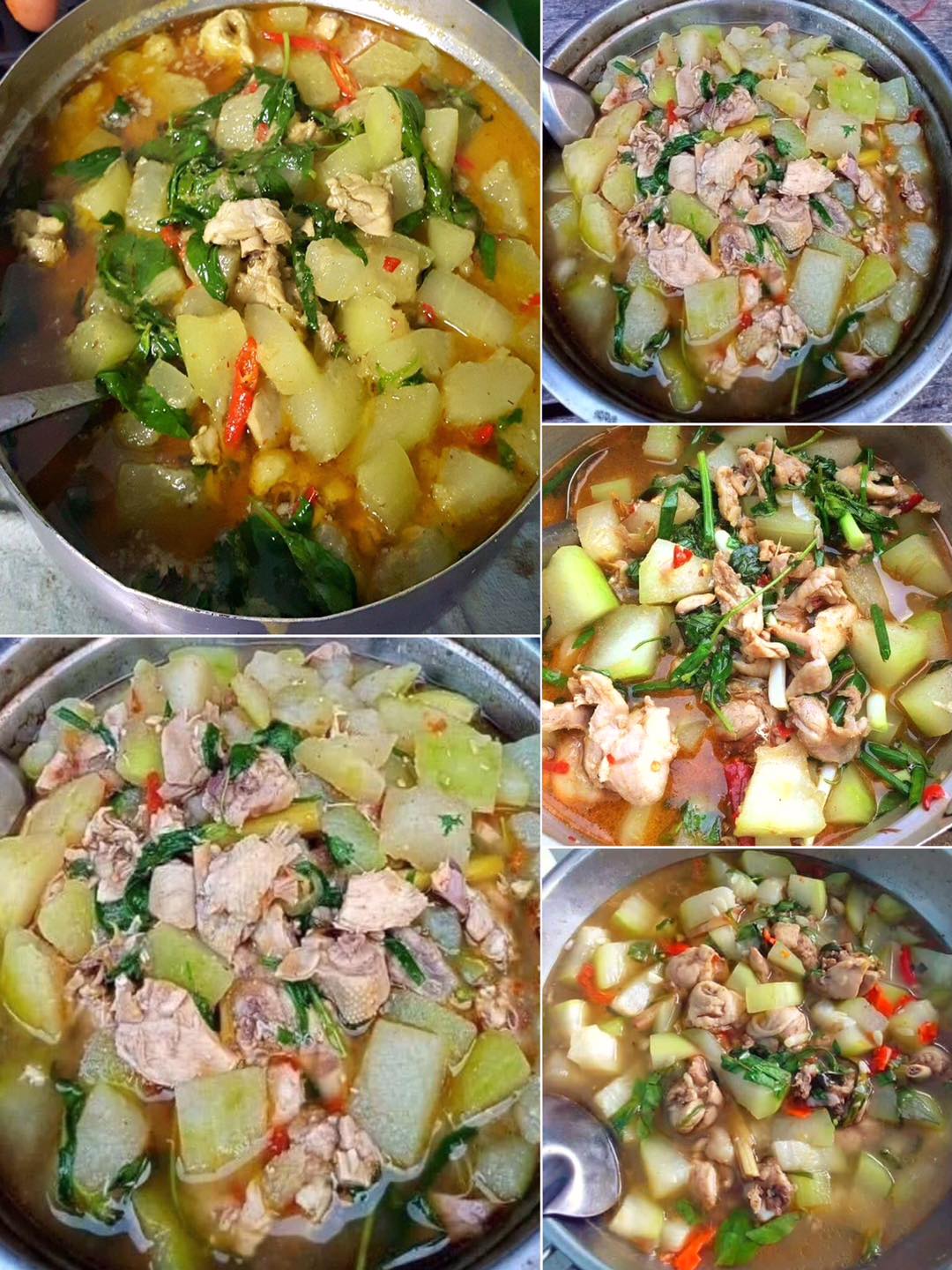 สูตรเด็ดสร้างอาชีพ - แกงไก่ใส่ฟัก😋 | Facebook