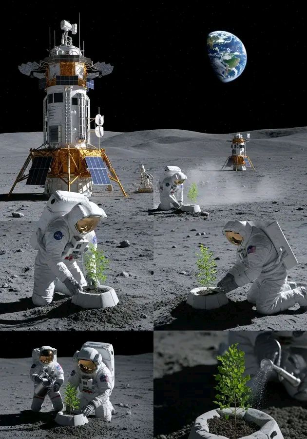 Columbus plants moon tree from NASA's Artemis I mission