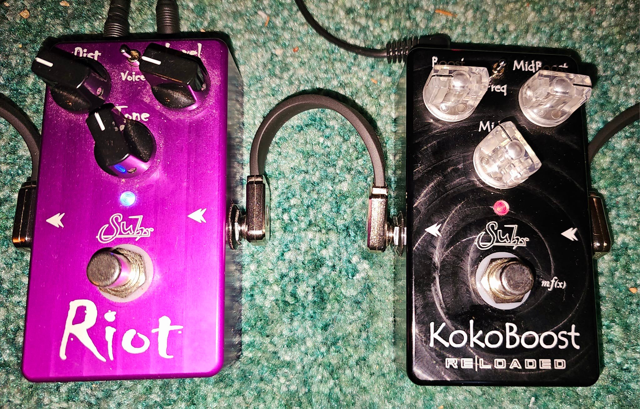 Combining Koko Boost and Riot pedals for a new tonal palette with 