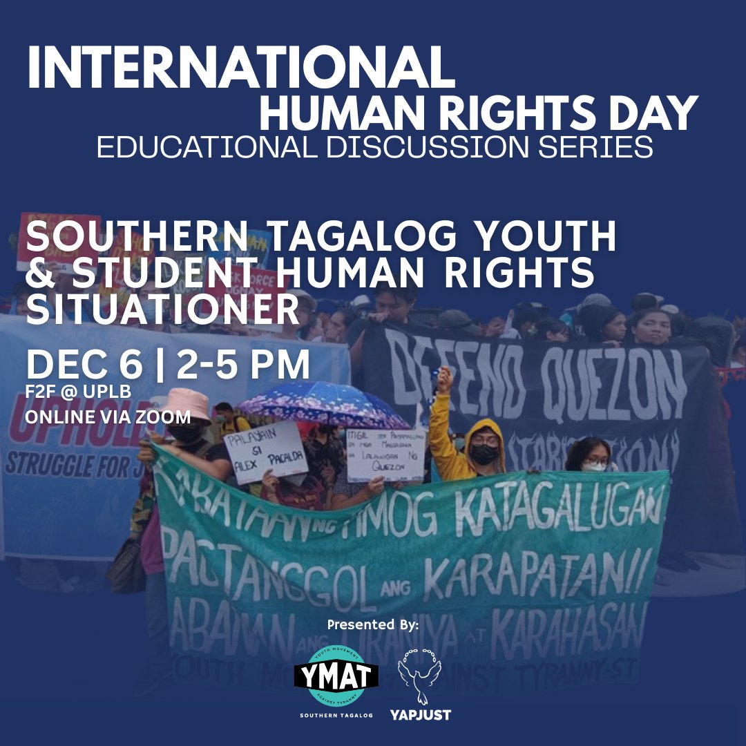 Youth Movement Against Tyranny Southern Tagalog