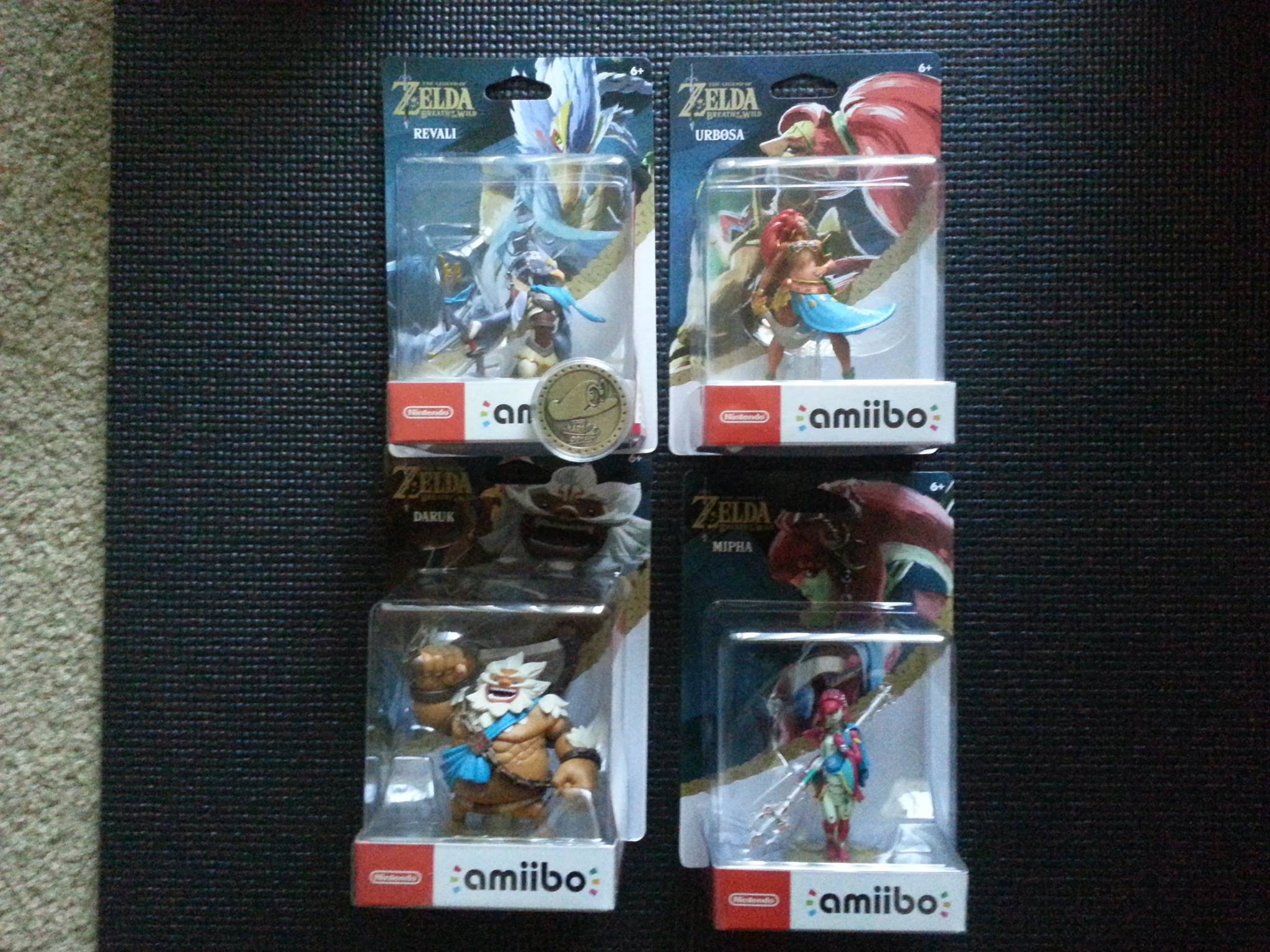 Wrong amiibo sent from Japan, trying to resolve Link order issue