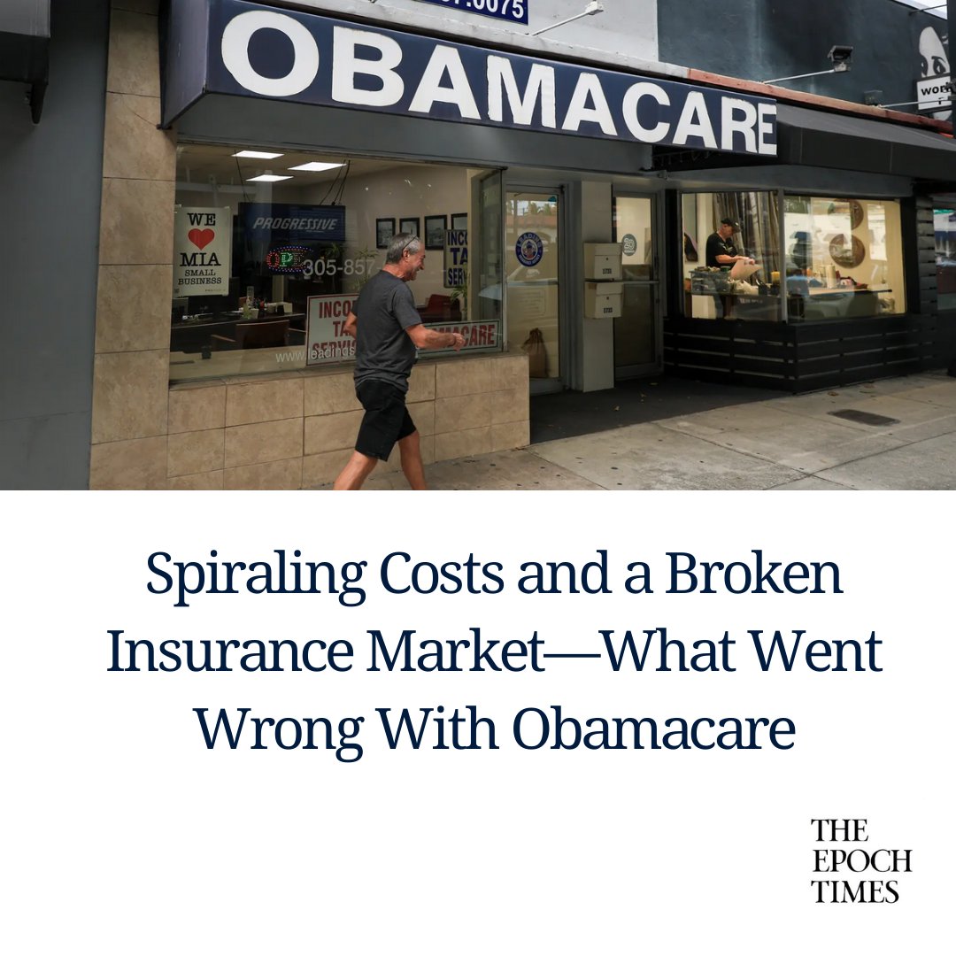 Obamacare’s core flaws are... - The Epoch Times Orange County | Facebook