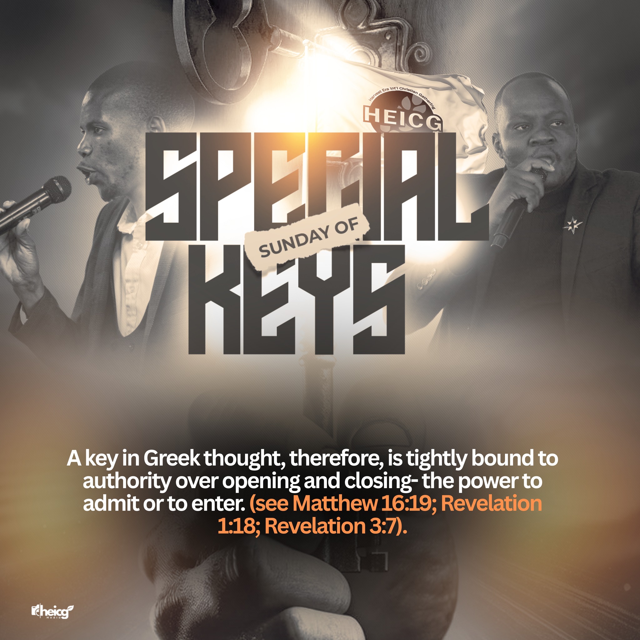 -A key in... - Harvest Era International Christian Gathering | Facebook