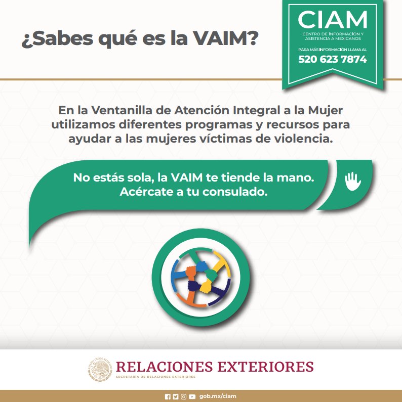 ¿Sabes qué es la VAIM? La... - Consulmex Barcelona | Facebook