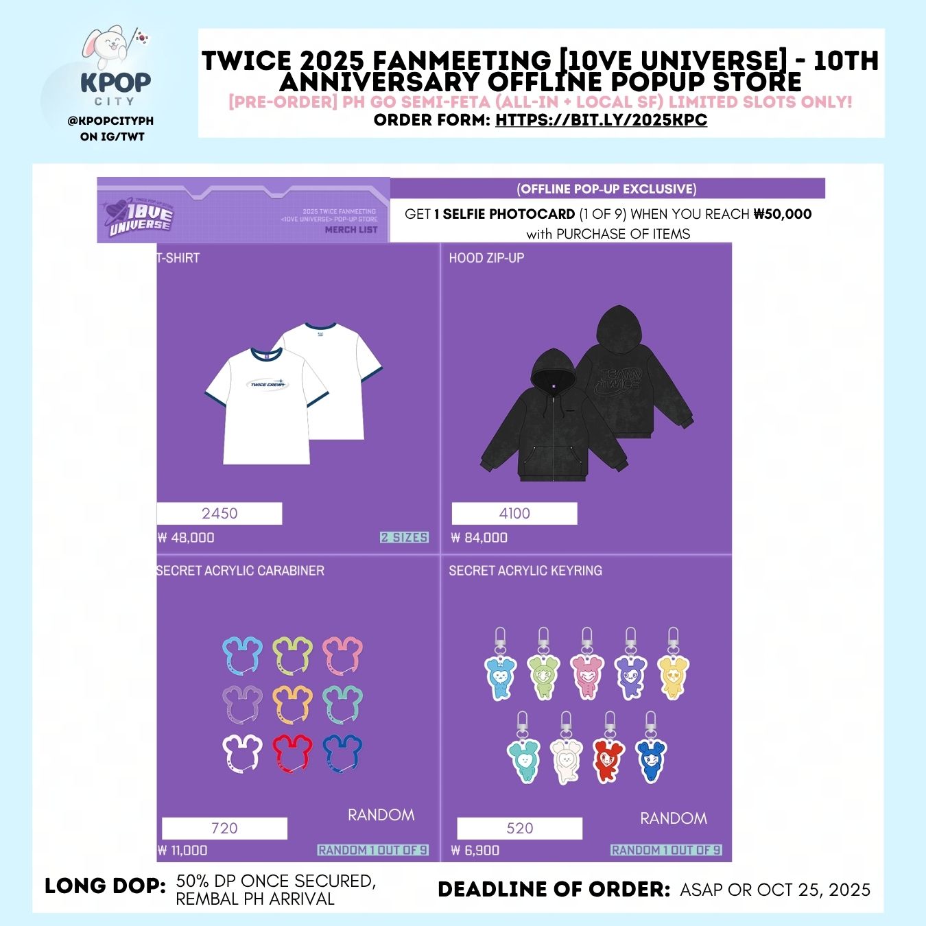 TWICE 10VE Universe Pop-Up Store Official MD Online Fans Shop Merch | Pre-Sale