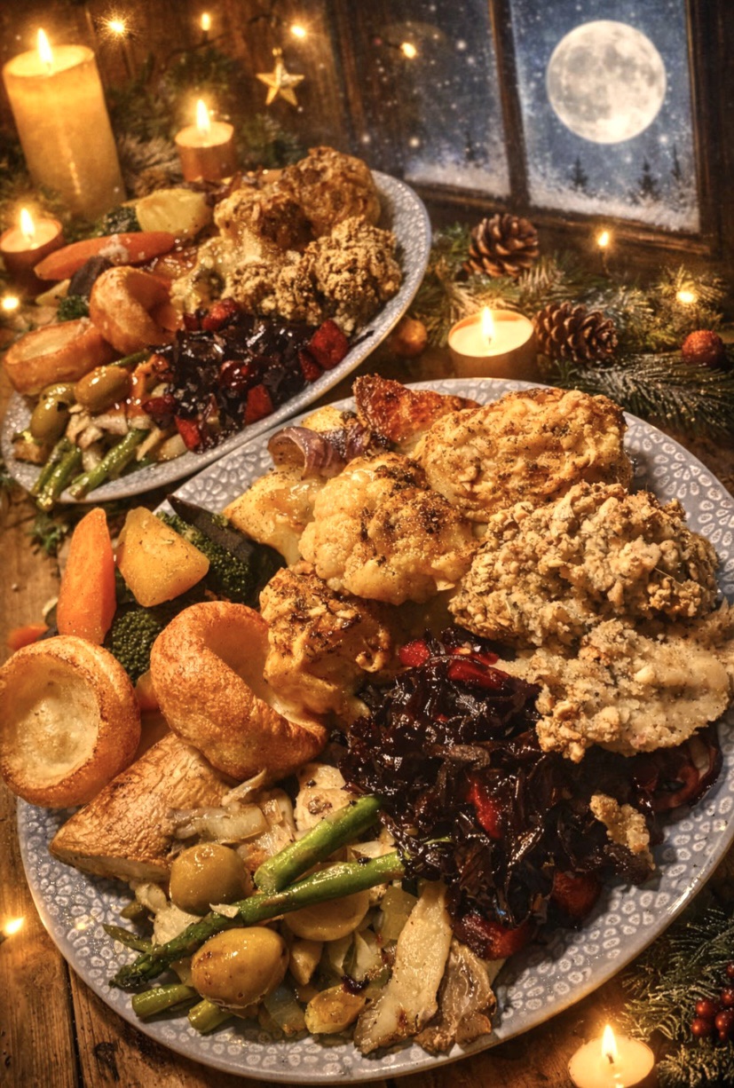 Vegan Winter Solstice Roast Dinner @ The Nestaurant Pop Up Restaurant
